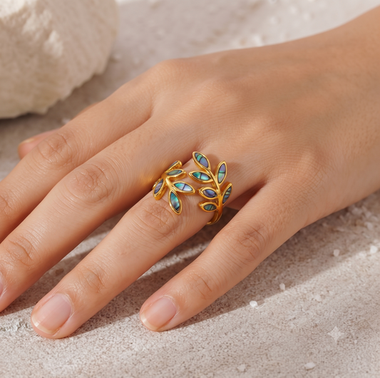 Jewelled Vine Ring