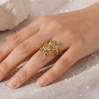 Jewelled Vine Ring