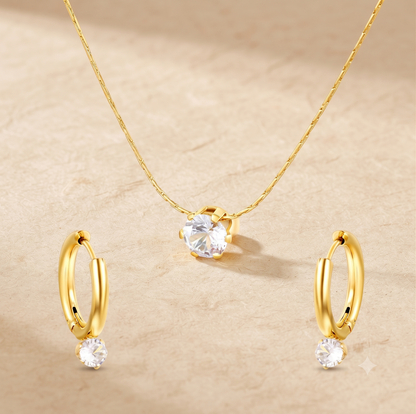 CZ Solitaire Set