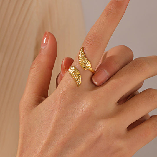 Leaf Wrap Ring