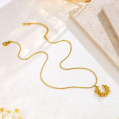 Gold Laurel Set